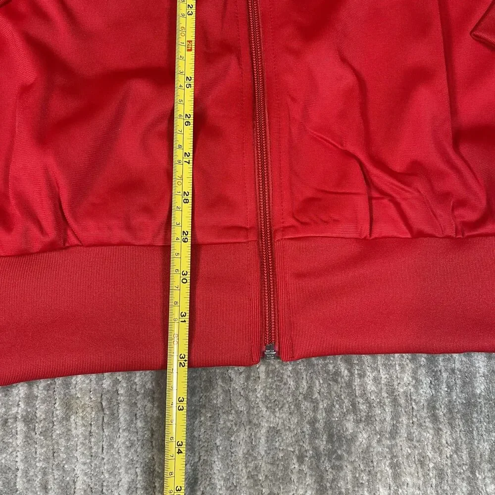 Adidas Originals Firebird Track Suit Mens XL Red 3-Stripes KD8307 KD8319
